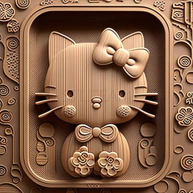 3D модель Hello Kitty (STL)